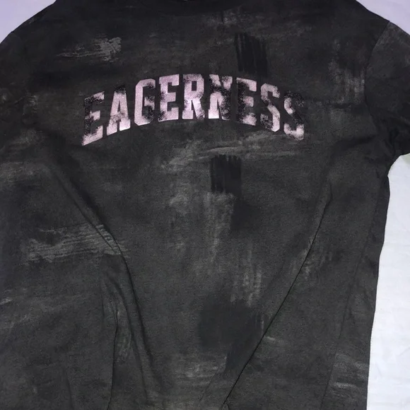 Men's black short-sleeved T-shirt - Picture 2 of 12